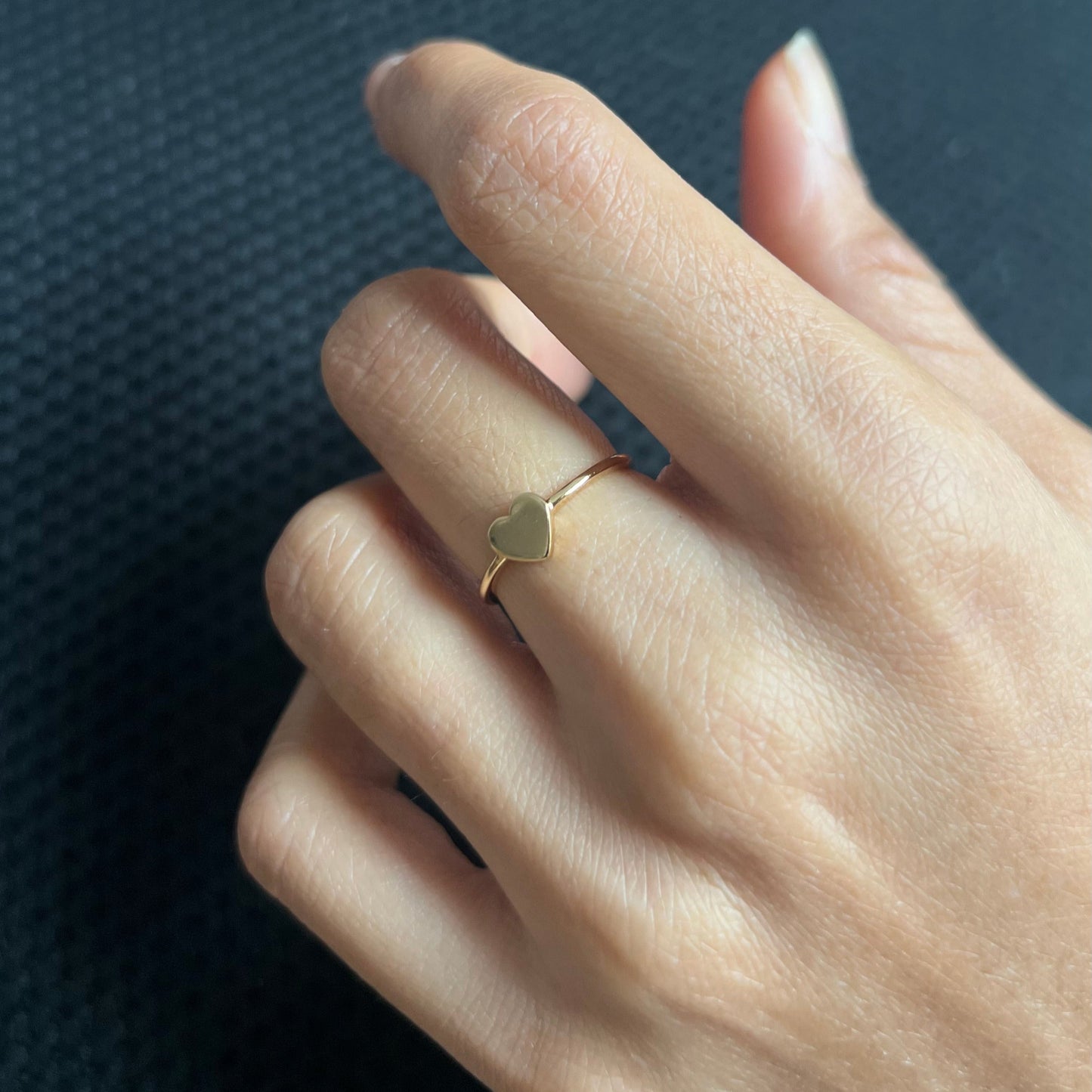 Recycled 14K Yellow Gold: The Sweetheart Ring