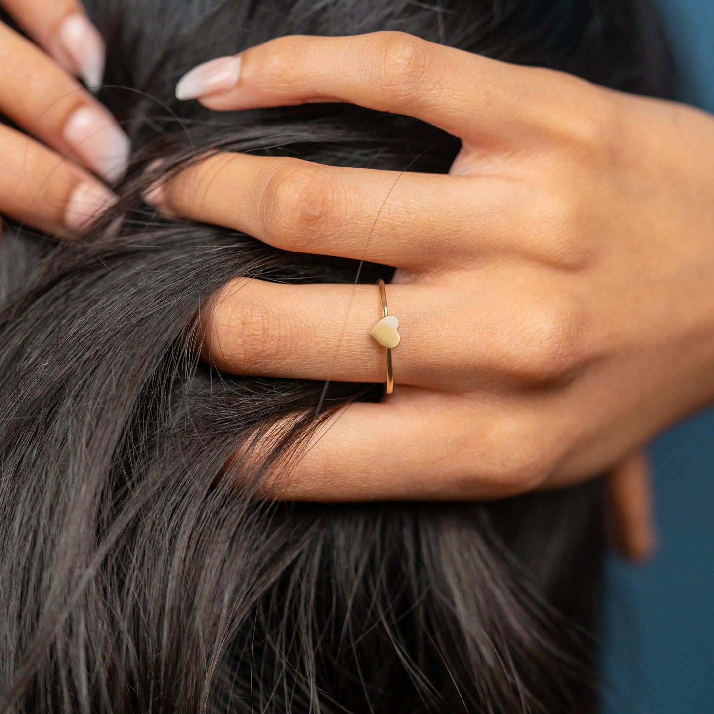 14K Gold Sweetheart Ring