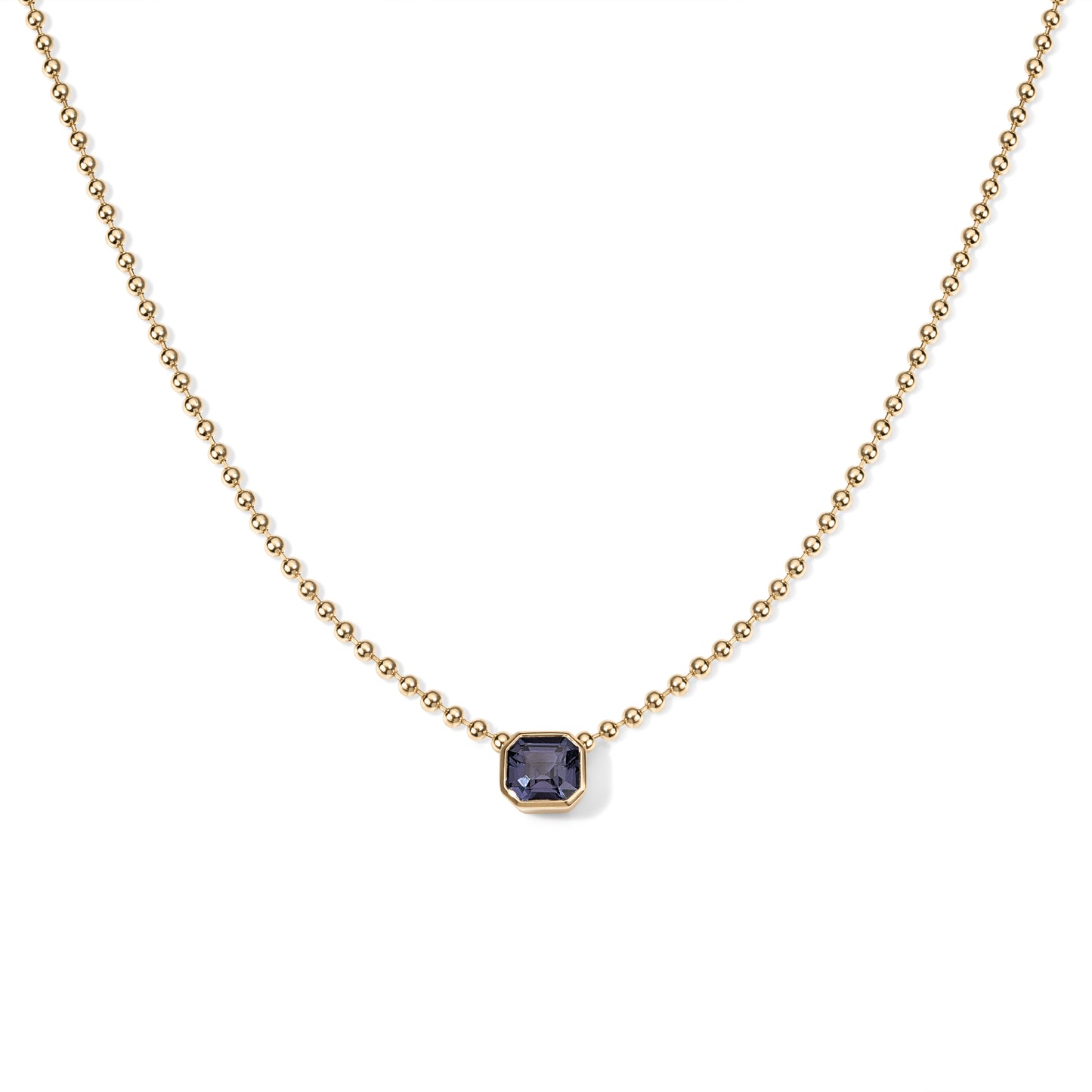 Summer Twilight Tourmaline Necklace, 18”