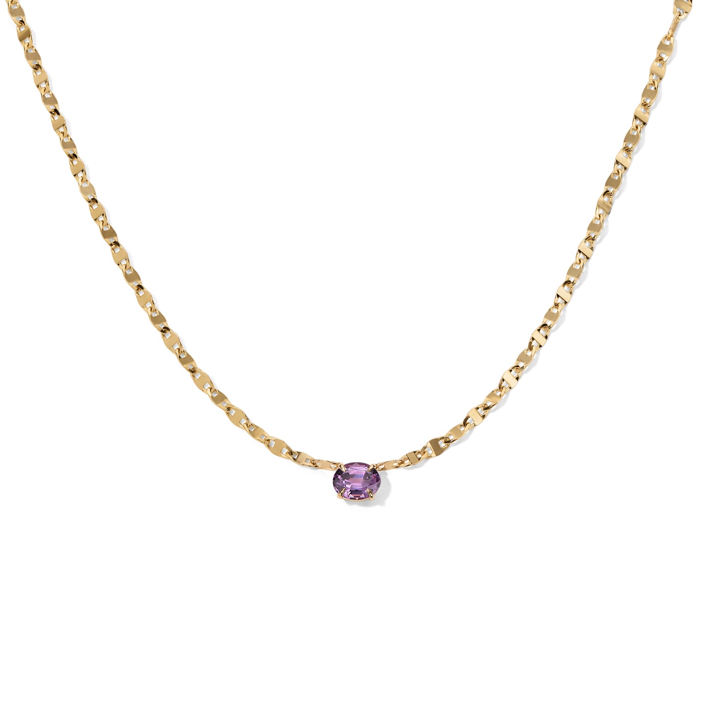 Purple Spinel Tinsel Chain