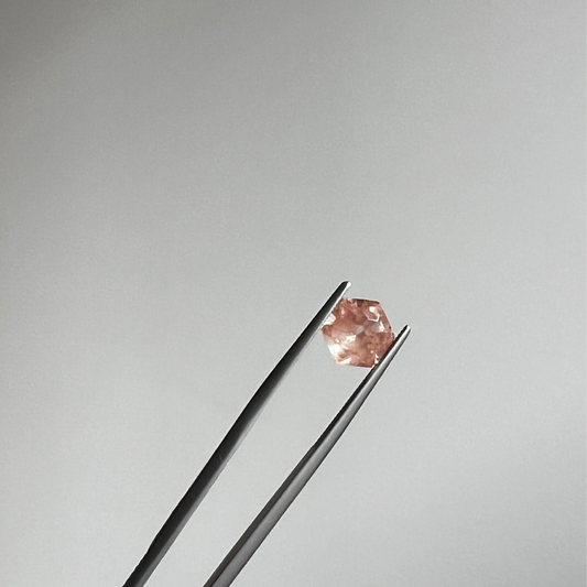 Glittery Sandy Peach Oregon Sunstone Pendant