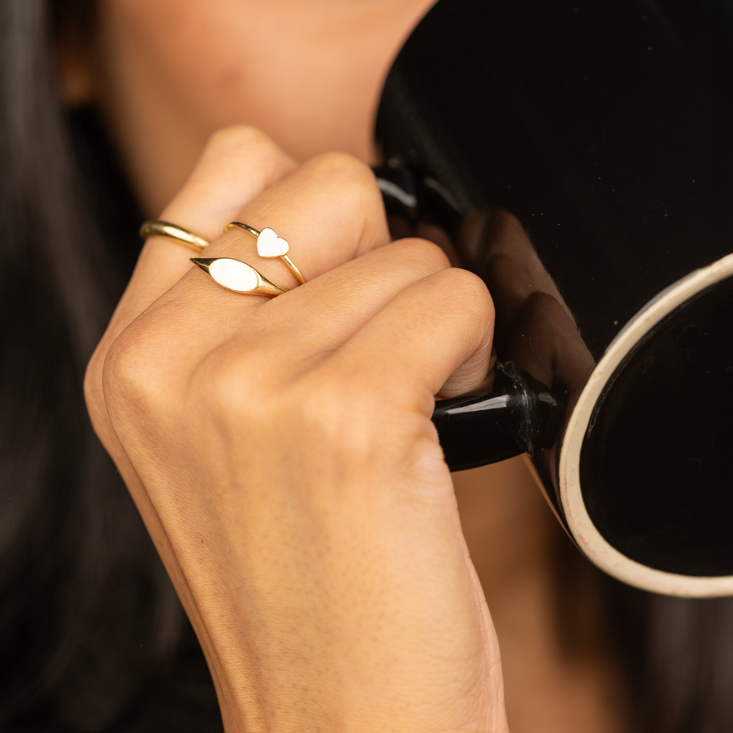Recycled 14K Yellow Gold: The Sweetheart Ring
